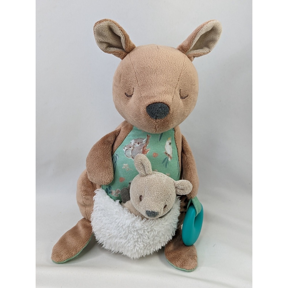 Mary Meyer Kangaroo Joey Plush 10 Inch Teether Crinkles Stuffed Animal Toy